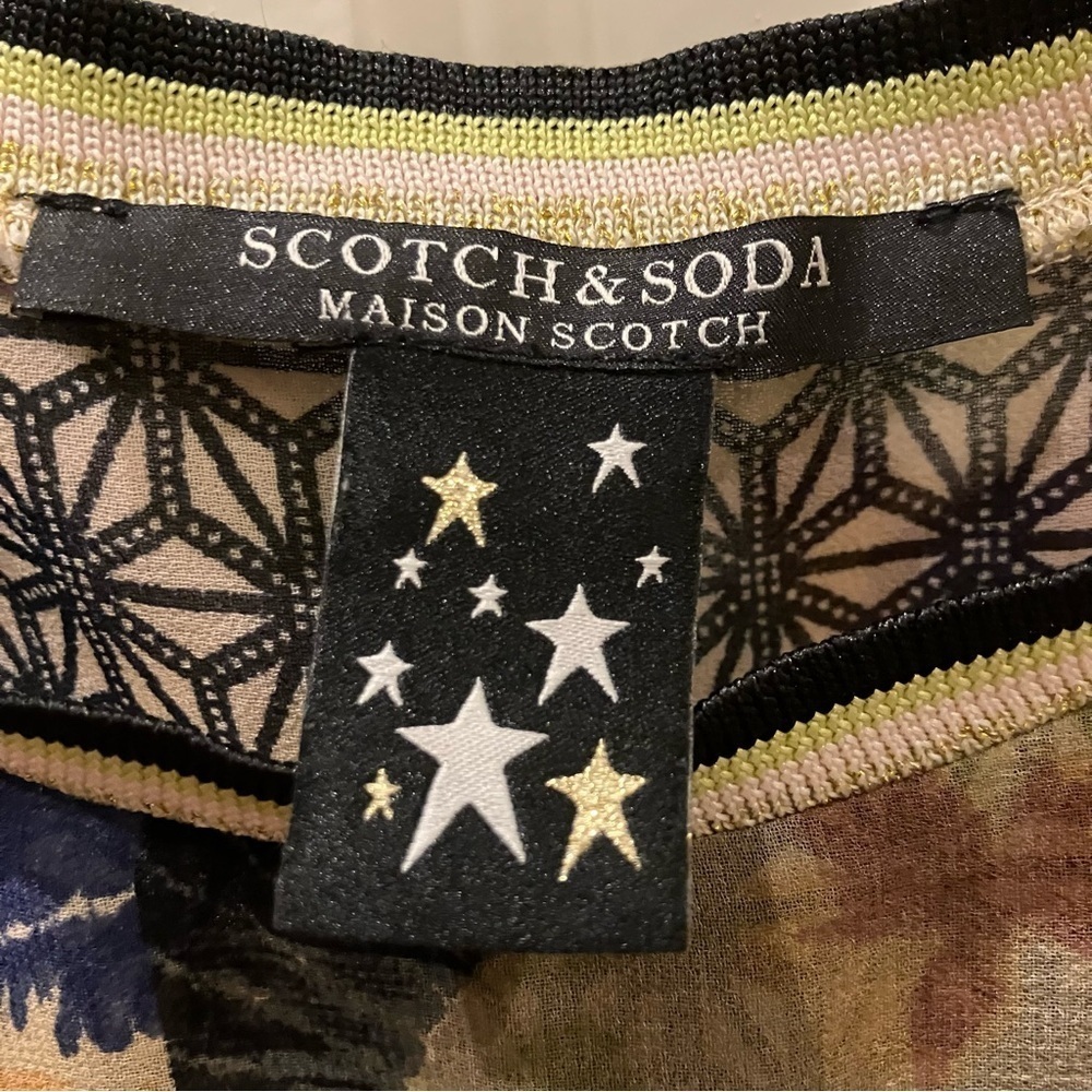 Women’s Anthropology Scotch & Soda Lightweight Double Layer Short Sleeve Top (S) - Picture 5 of 8
